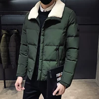 Fat vest nam thêm kích thước lớn cộng với chất béo không tay mùa đông quần áo cotton tay áo vest lỏng lẻo áo khoác cotton nam vest nam đẹp