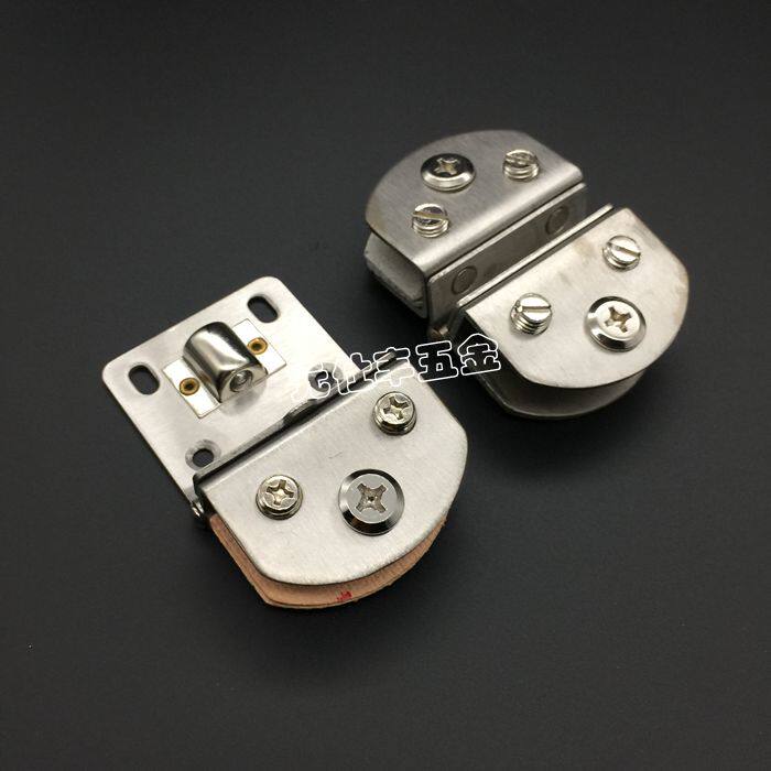 Yuan Shifeng stainless steel glass hinge cabinet door hinge glass punching 8-10% door hinge