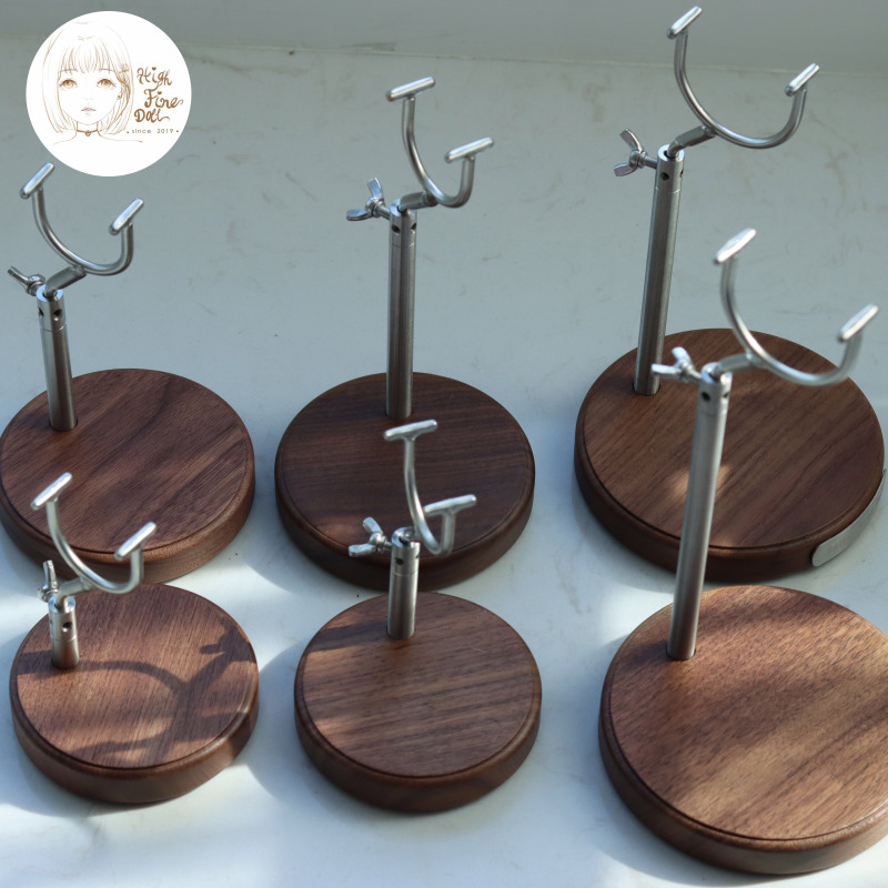 In-Stock Small Size Round Bottom Bjd Stand, Small Six-Inch, Six-And-A-Half-Inch, Five-Inch, Four-Inch, Large Four-Inch, 304 Stainless Steel Flying Stand