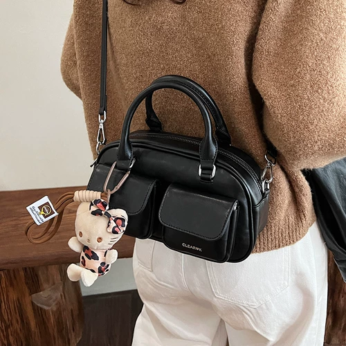 Ретро небольшая сумка, небольшая дизайнерская сумка на одно плечо, осенняя, тренд сезона