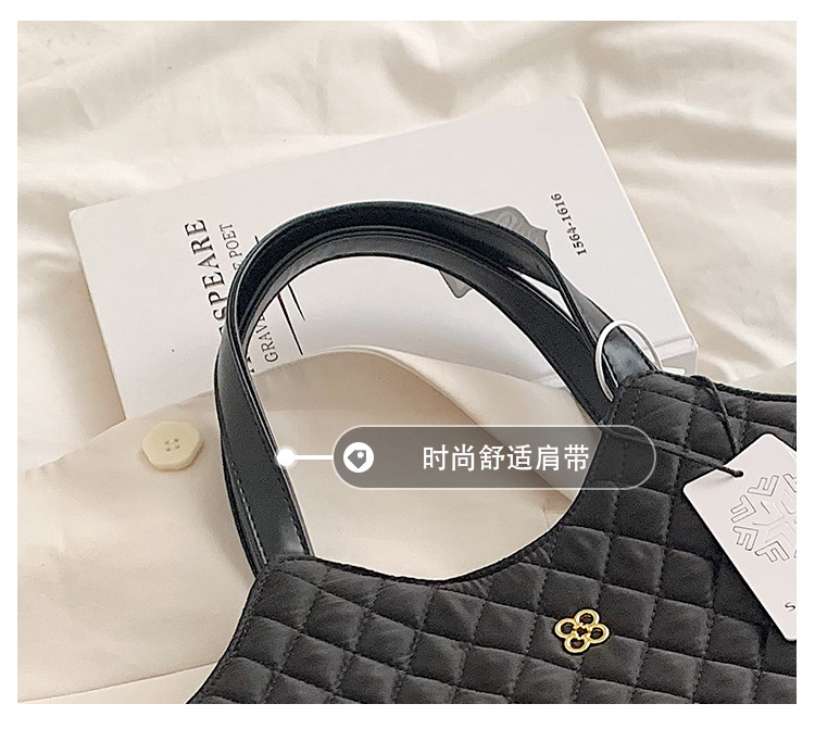 Сумка 大容量手提包包女2026新款潮高级感牛津布菱格托特包时尚秋冬大包 2060.bag