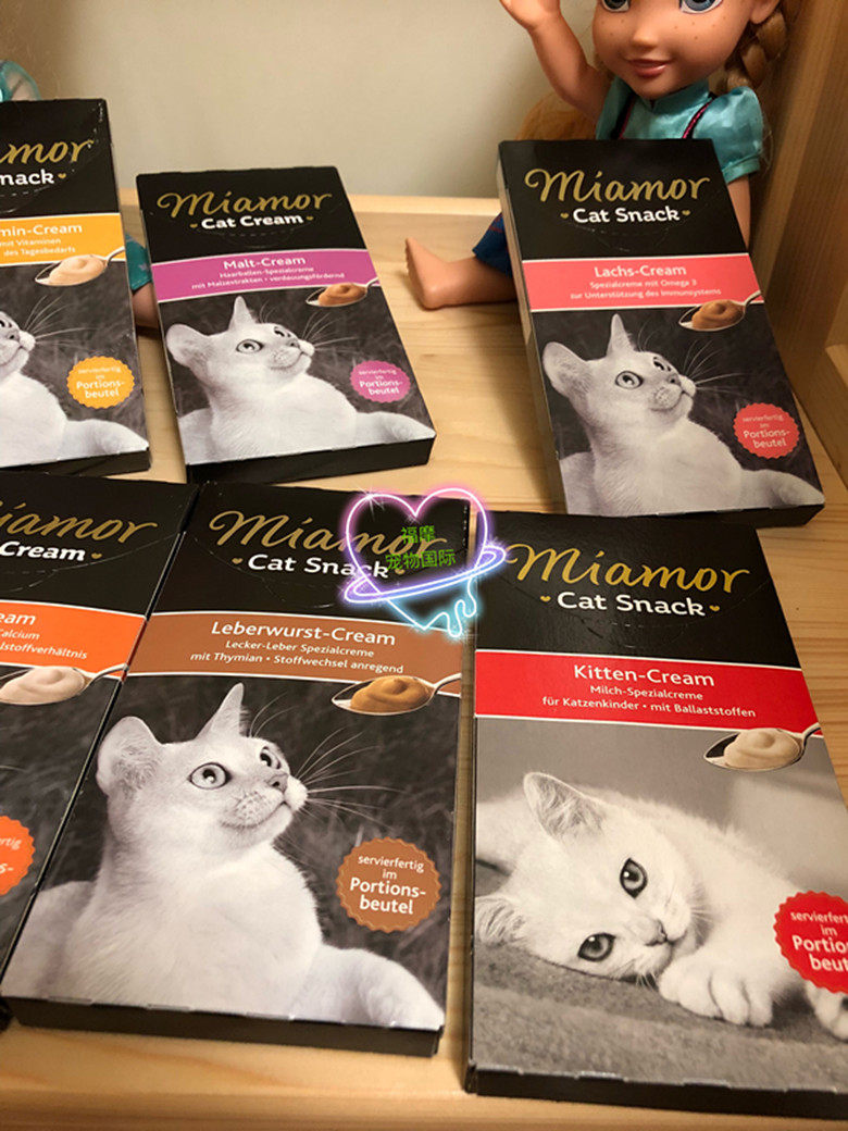 Hong Kong purchases 3 boxes for nutritional liquid cat snacks for Wan Amy Taurine Cat Cake in Germany