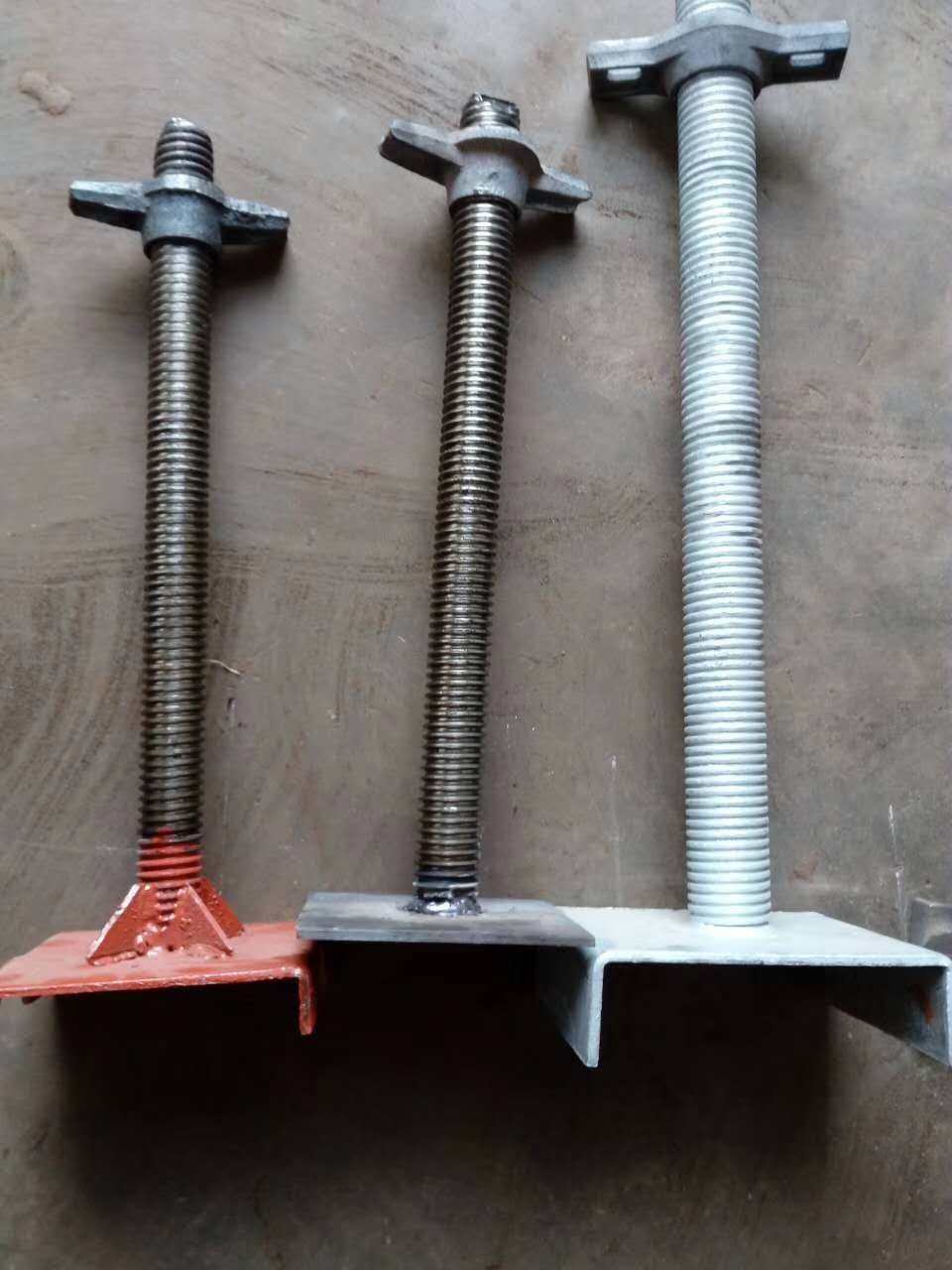 32 * 500 solid lead screw mobile eagle rack accessory adjusting screw rod hollow top-up construction top-lever telescopic support