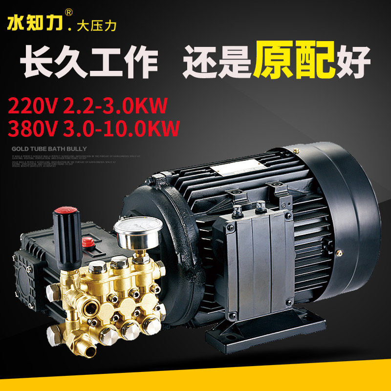 High Pressure Washing Machine Motor Pressurised Head 220V Commercial Farm 380V Spray Drug Atomization Pure Copper National Standard Motor