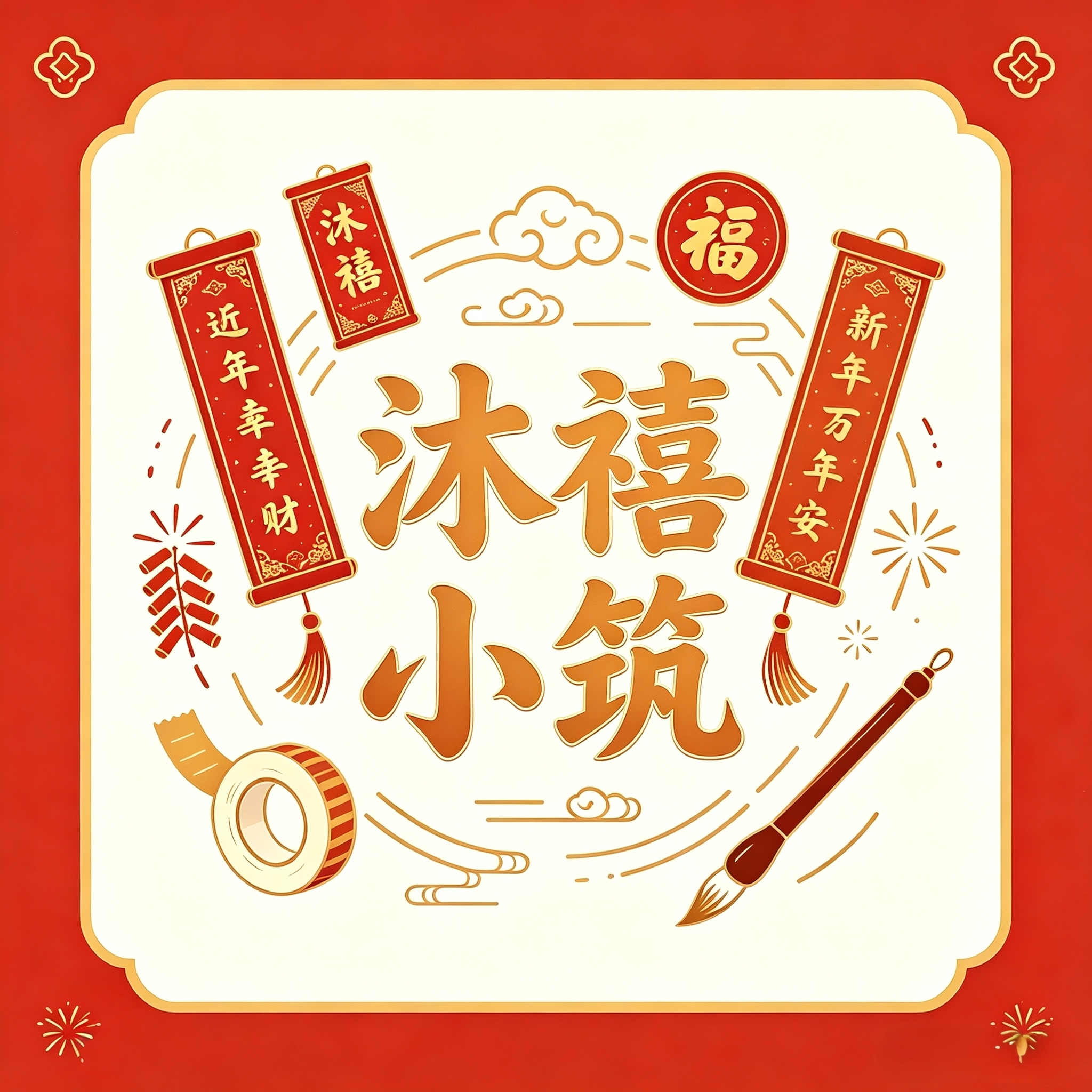 沐禧小筑的LOGO