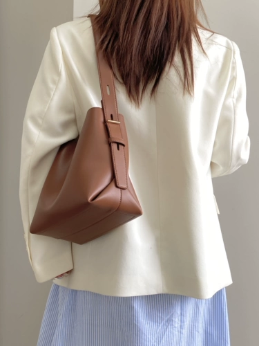 鹿子 Ретро вместительная и большая барсетка, сумка на одно плечо, премиум класс