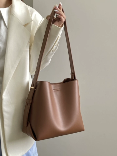 鹿子 Ретро вместительная и большая барсетка, сумка на одно плечо, премиум класс