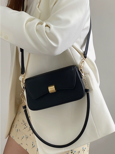 鹿子 Ретро небольшой дизайнерский замок, сумка подмышку, сумка на одно плечо