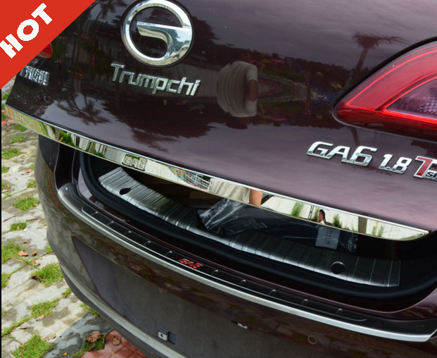 Legend GA6 trunk decoration strip of tail strip of tail strip modified ga6 door protection stainless steel decoration strip