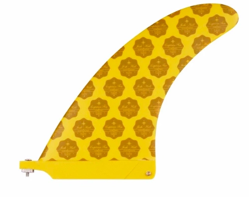 [Распродажа] Хвостовой плавник доски для серфинга Captain Fin, лонгборд 6,5–10,25 дюйма, модель сотрудничества из стекловолокна с одним плавником