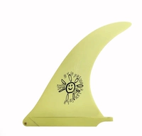 Желтые Raked Sunshine 10 дюймов Алекс Кност из стекловолокна