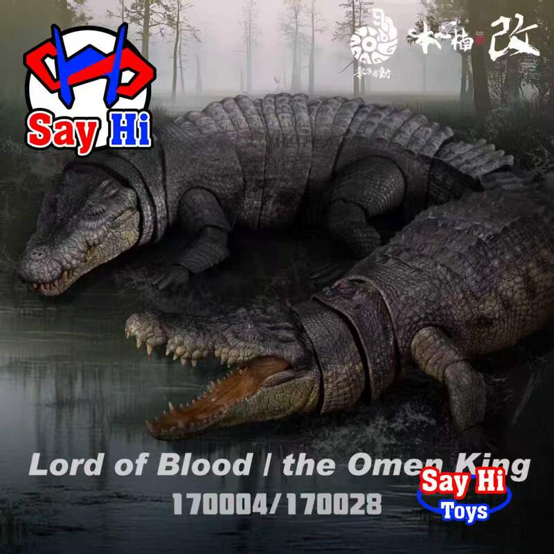 [Sayhi] Benxin Nan Modified the Zero Series Easy-Move Series, Bay Crocodile Super Movable Crocodile Figure, Brand New in Stock