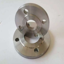 Stainless steel national standard forged flange plate type neck flat welding flange butt welding high pressure pipeline welding flange can be customized