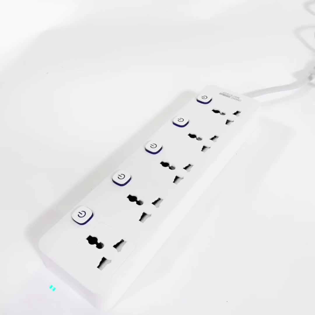 Outlets Extension Cord Wall Mountable Power Socket With Usb Charging