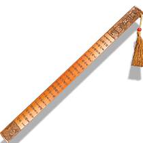 Ring ruler Three-character Sutra pointer Home teacher female special bamboo teaching ruler Sinology disciple rule Teacher custom lettering surname