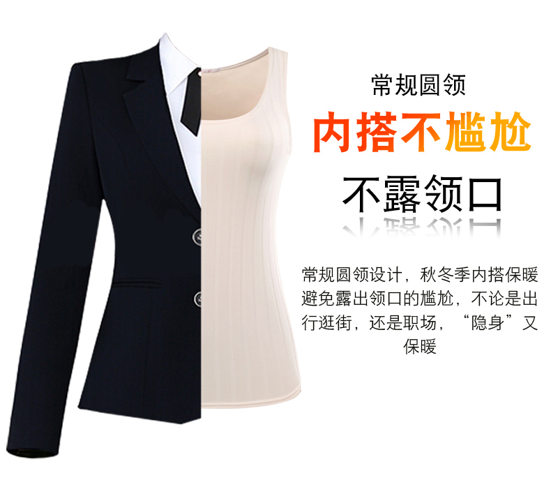 Áo vest nữ ấm áp cộng với nhung dày mùa thu đông 2018 mới Slim đáy quần cotton bó sát bó sát áo kiểu nữ đẹp