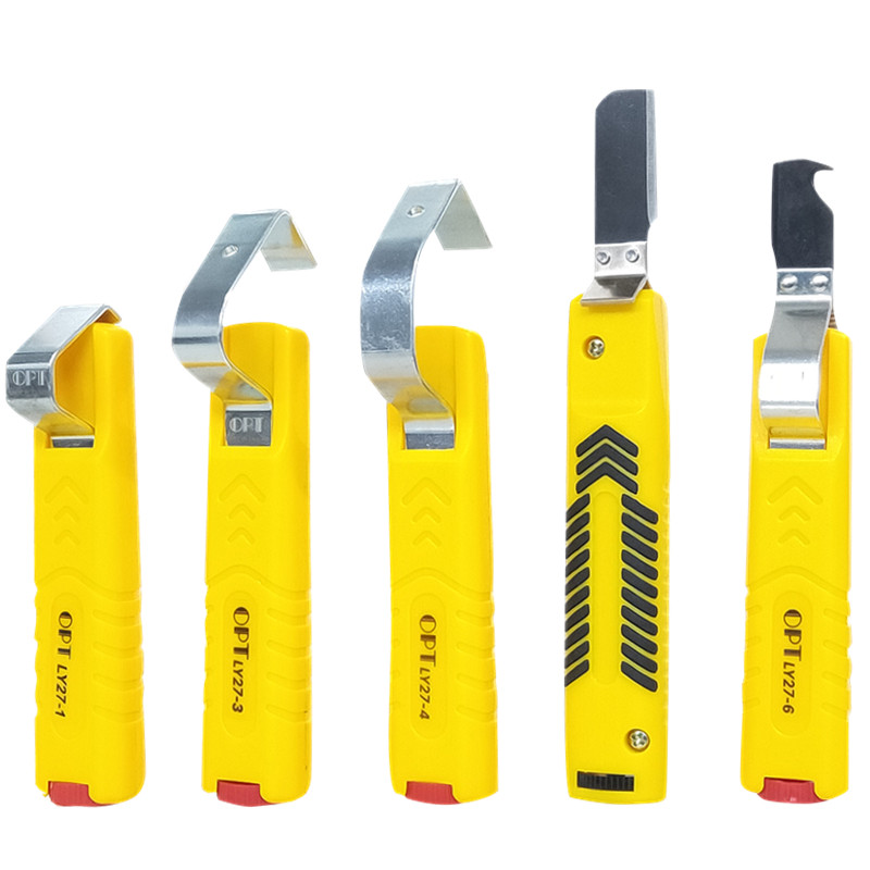 China Taiwan OPT wire and cable middle stripping knife LY26-1 3 4 5 6 Peeling knife rotary peeling device