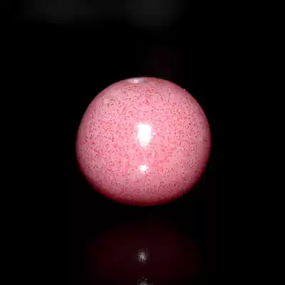 Tibet natural genuine old mine full of cinnabar Millennium Red chalcedony old pearl hand string necklace to pure Wen play accessories