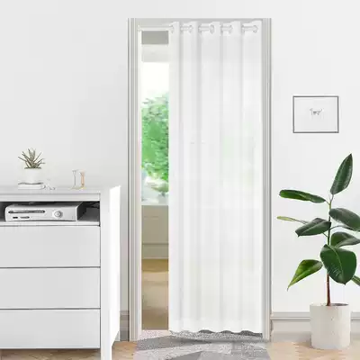 Door curtain partition window Summer anti-mosquito and anti-fly screen window ventilation punch-free bedroom living room kitchen breathable encrypted screen curtain