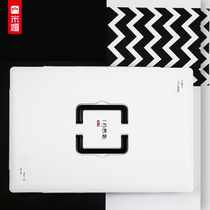 MIYA Portable gouache paint box Jelly color mixing box Anti-overflow color acrylic oil painting color mixing box 56 42 50 24 grid portable color mixing box