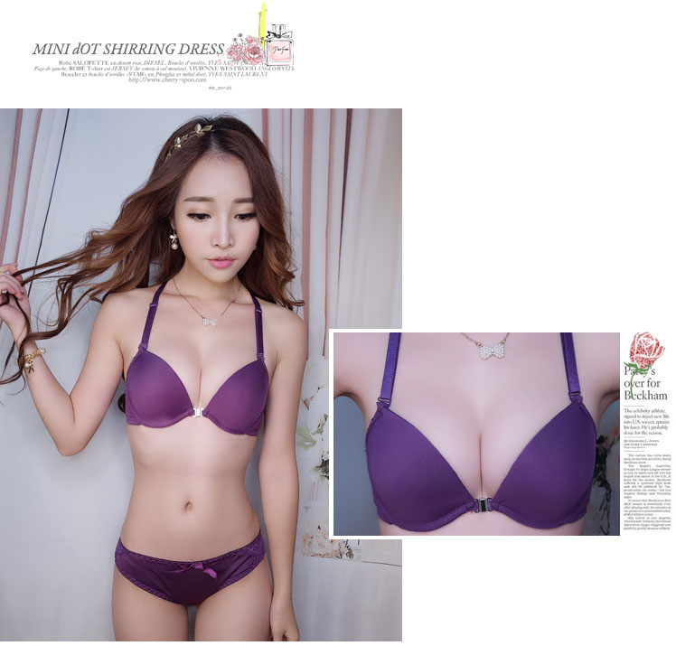 Mùa hè gợi cảm vẻ đẹp khóa lưng áo ngực nhỏ tập hợp dày lên trên điều chỉnh dày áo ngực áo lót đồ lót ibasic