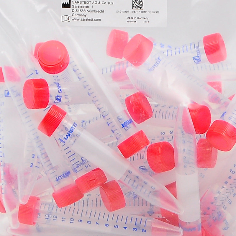 Sarstedt/莎斯特 取样杯/塑料离心管15ml/50ml可立试管高速离心管