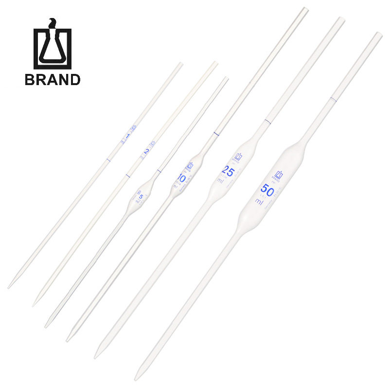 德国BRAND塑料胖度移液管1/2/5ml/10ml/25ml/50ml普兰德胖肚吸管