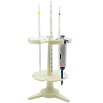 Laboratory pipette multi-purpose pipette rack can hold 6 round pipettes