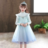 Весеннее платье, детский весенний наряд маленькой принцессы, осенняя юбка