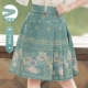 2670 Зеленая короткая одиночная юбка [исключая вершины]