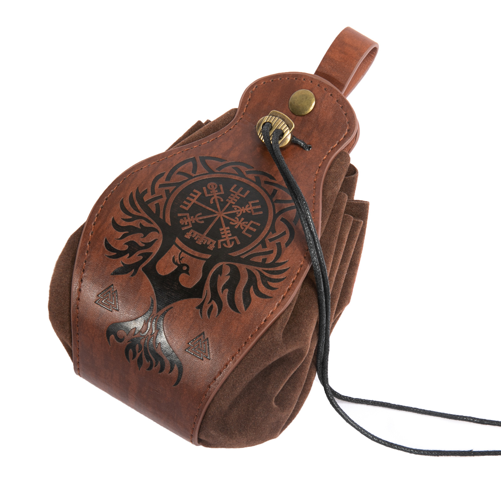 Viking style Medieval sacks Sacks With Leather Strap Zero Wallet Retro Purse Cosplay Ancient Wind Dress Accessories-Taobao