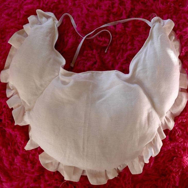 Victorian Bustle Pad Petticoat with Ruffles, Retro Nordic Cosplay Prop