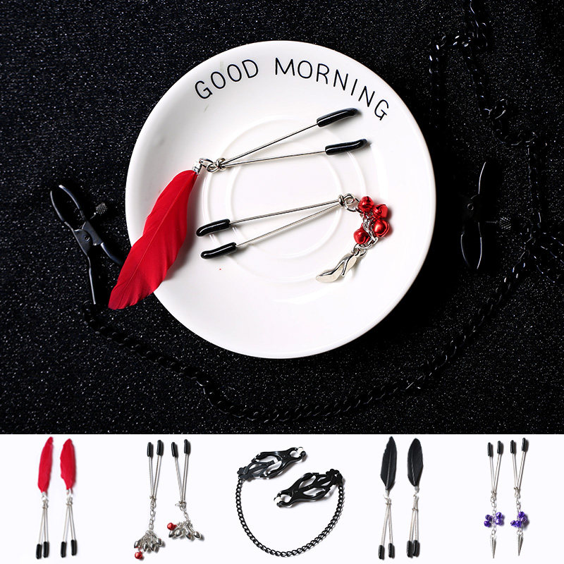 sm nipple clip female training plus nipples adult toys passion sex equipment clitoral chain flirting clip sex toys