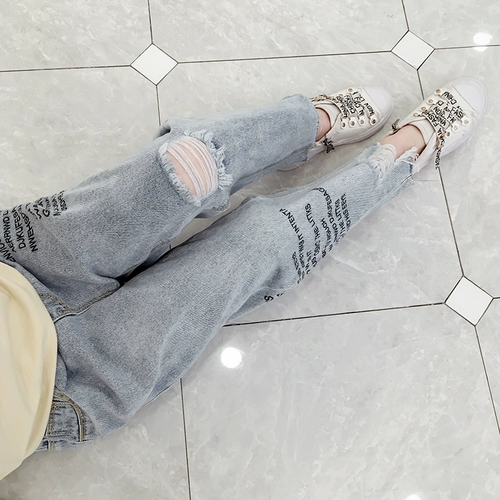 Осенние джинсы, джинсовые штаны, коллекция 2021, подходит для подростков, свободный крой, в западном стиле