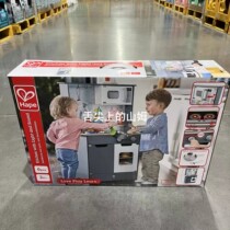 Sam Hape Kitchen Toys Wooden Kitchenware Smart Sound Light Simulation Family Simulation Cooking Fruit Cut