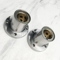 MFMS component linear bearing round flange gravel gravel copper sleeve sliding bearing LMF8 10 20 30 60