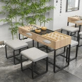 Шахматная таблица Go Table Dual Использование шахматной стойки стола на столе обучения многофункциональные столы и комбинированный чайный стол