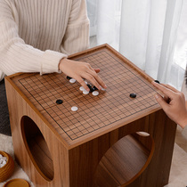 Chess table Chinese chess Go dual-use chess table double-sided small tea table home tatami window backgammon table