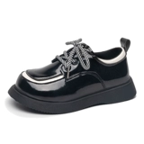 Демисезонная японская обувь в английском стиле для кожаной обуви, туфли для принцессы, в британском стиле, тренд сезона, мягкая подошва, в стиле Шанель