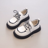 Демисезонная японская обувь в английском стиле для кожаной обуви, туфли для принцессы, в британском стиле, тренд сезона, мягкая подошва, в стиле Шанель