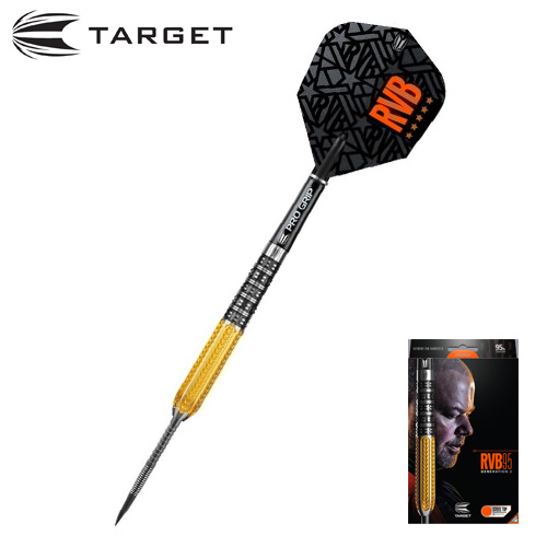 TARGET Probe Van Bani Second-generation RVB 95 G2 Hard Professional Tungsten Steel Darts