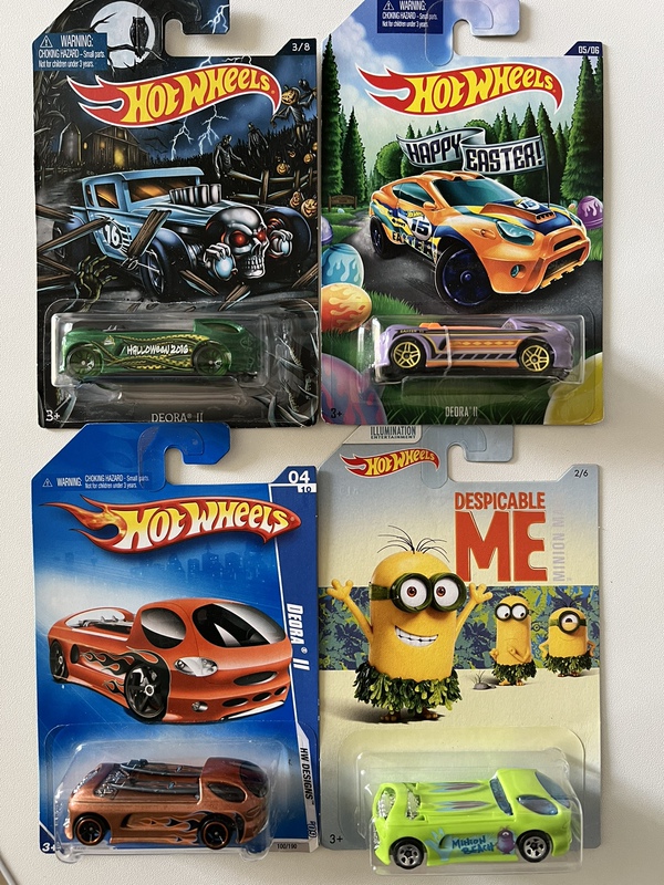8.18 Hot Wheels Deora Minions Despicable Me Modified Piranha Halloween Easter