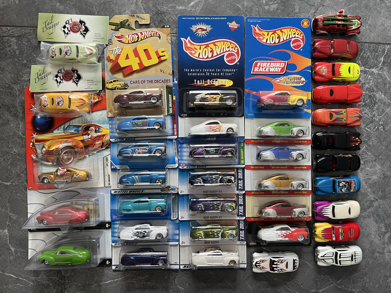 【8.18 Tail Blade】Hot Wheels Tail Blade Tail Dragger Weight Regular Card 100% Nascar