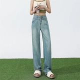 Летние тонкие джинсы, светлые штаны, самолет, свободный крой, новая коллекция, по фигуре