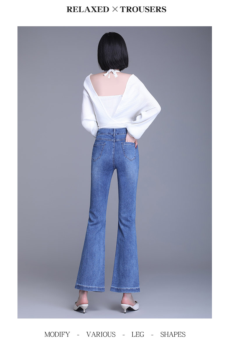 E9731 2000K QUẦN NỮ XIAENHA DÁNG ÔM BODY GỢI CẢM SEXY MÙA XUÂN THU ĐÔNG THỜI TRANG NỮ JEAN BÒ G05 SẢN PHẨM MỚI