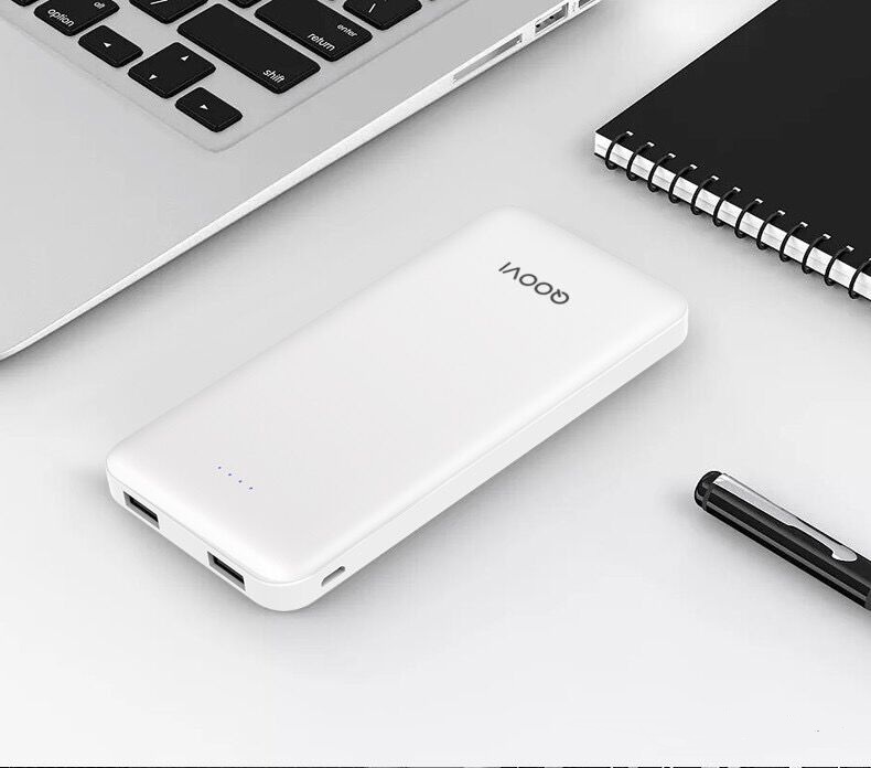 Sạc kho báu 10000 mAh siêu mỏng nhỏ gọn di động dung lượng cực lớn di động Apple Andrew phổ thông đích thực - Ngân hàng điện thoại di động sạc dự phòng 10000mah
