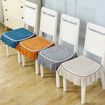 Heat up light luxury table chair cover Universal 2022 household minimalist modern wooden bench cushion