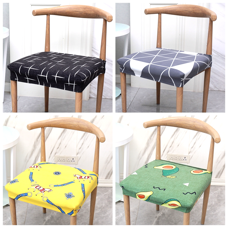 Elastic Universal Season Universal Dining Table Chair Cover Cushion Sleeve 2023 Home Base Protection Wood Horn Wood Bench-Taobao