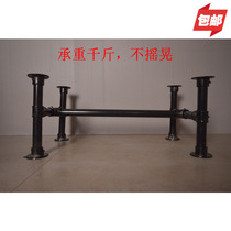 Water pipe retro industrial wind American loft table coffee table desk desk table legs table feet super support table legs