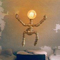 Ancient bronze colour water pipes for the old decoration clear bar RTV Buzz Gallery KTV Wall Light Door Hall Aisle Veranda Wall Atmosphere Lights